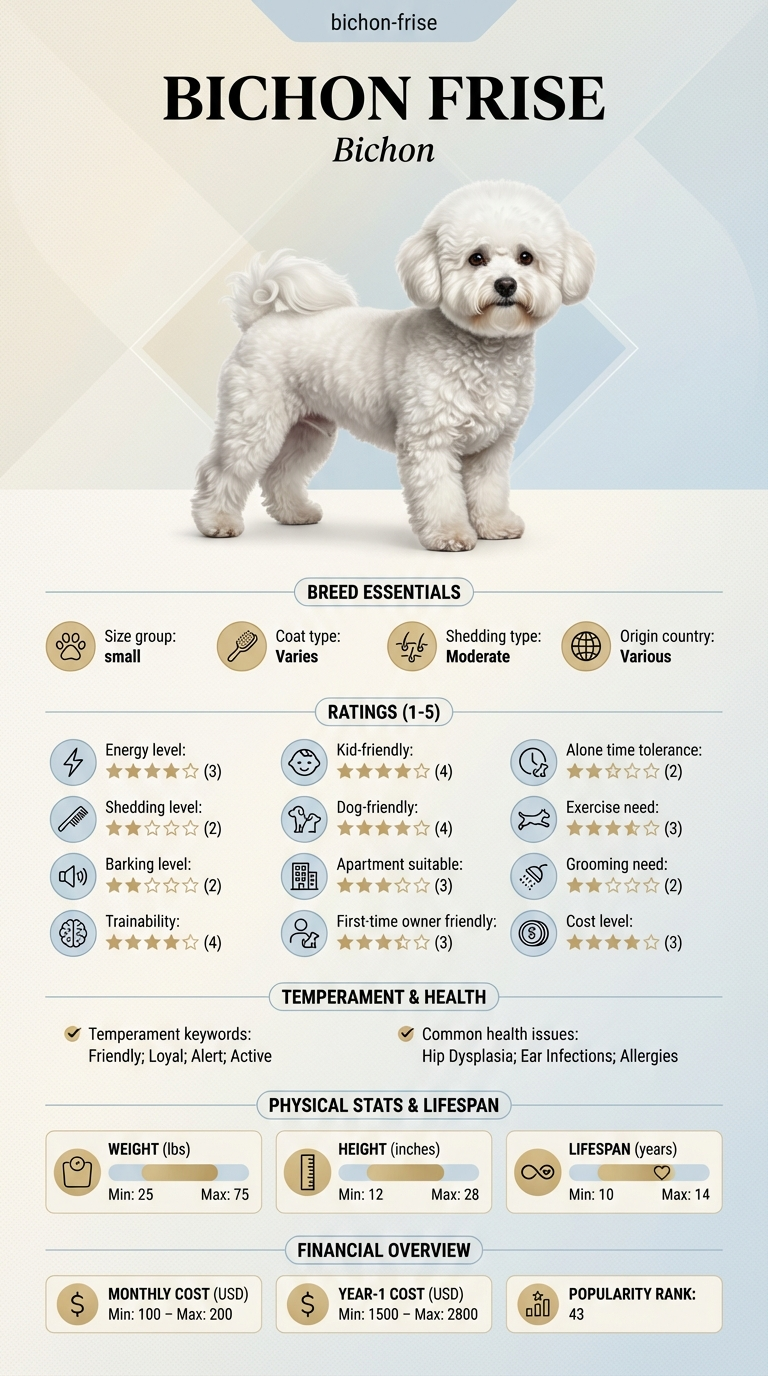 bichon frise infographic