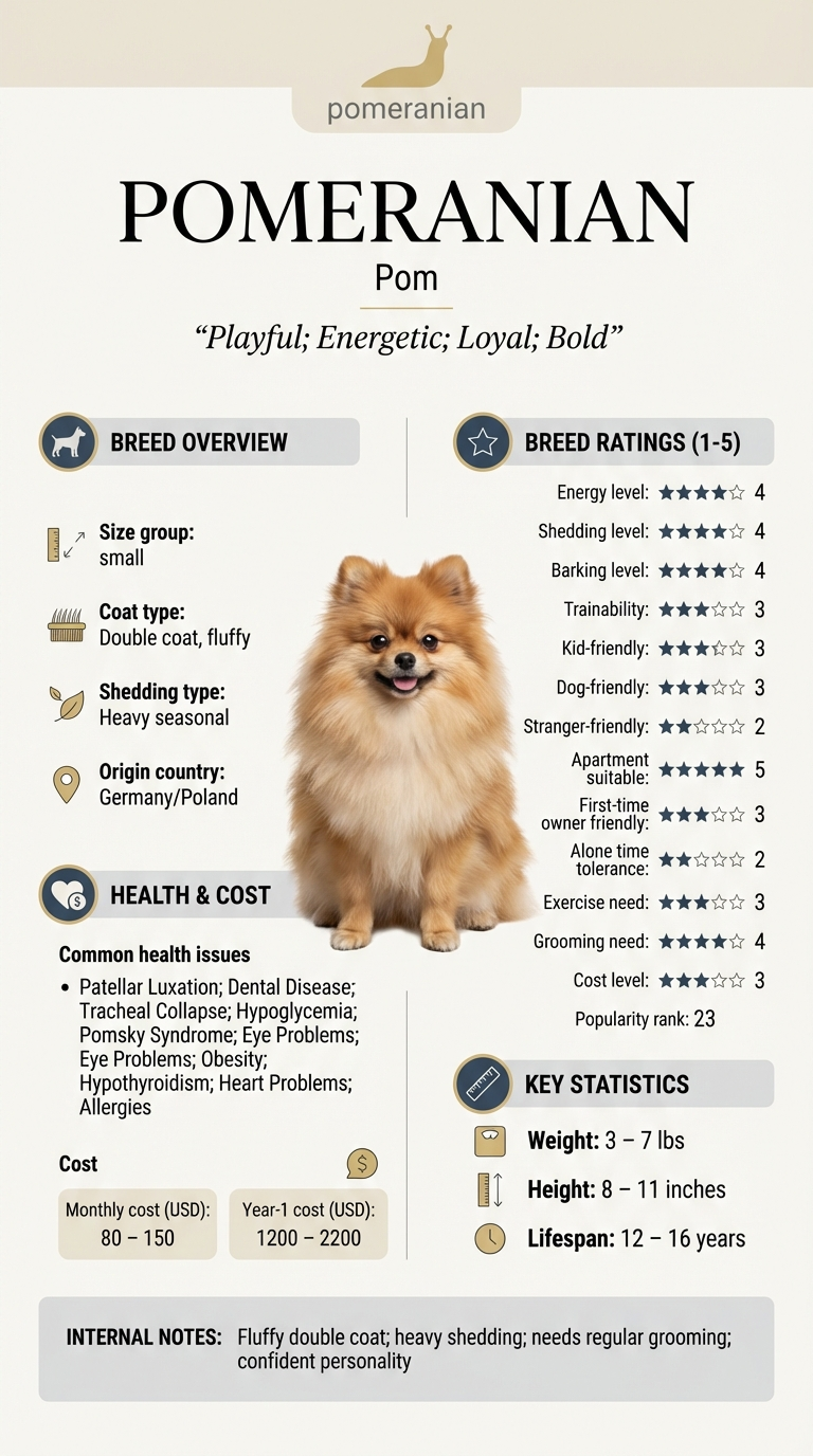 Understanding Pomeranian Cost in Minneapolis infographic