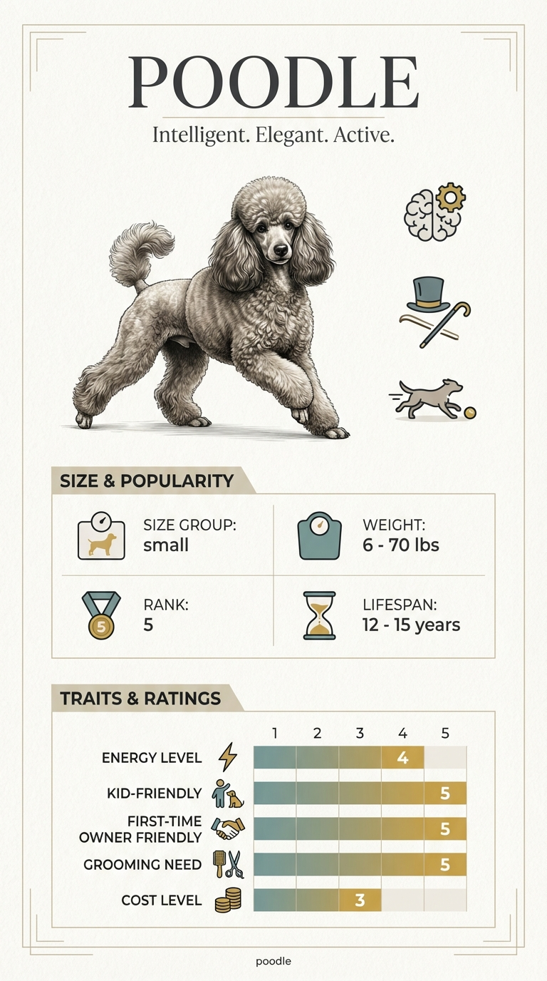 Understanding Poodle Cost in Jackson infographic