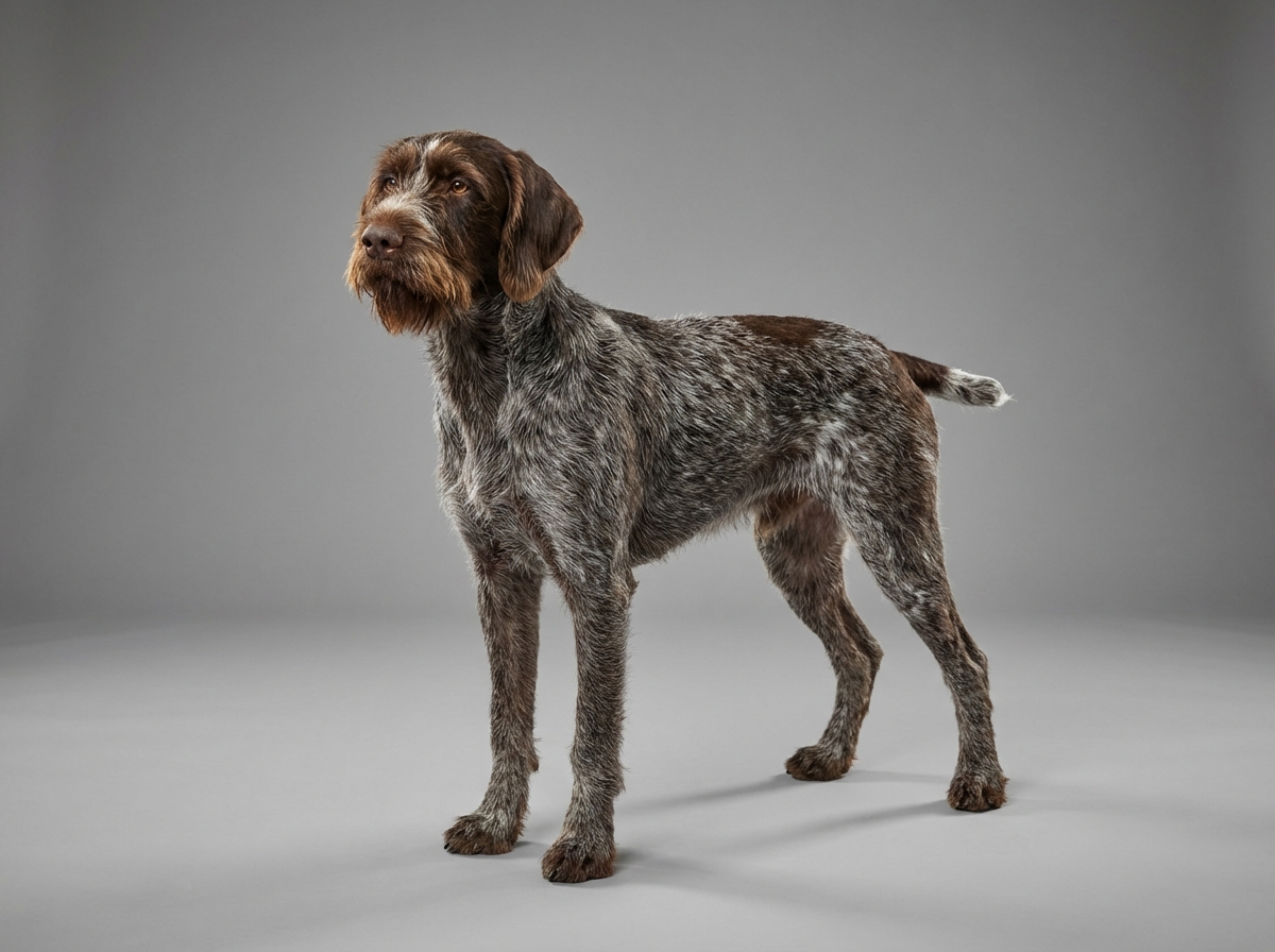 German Wirehaired Pointer dog breed