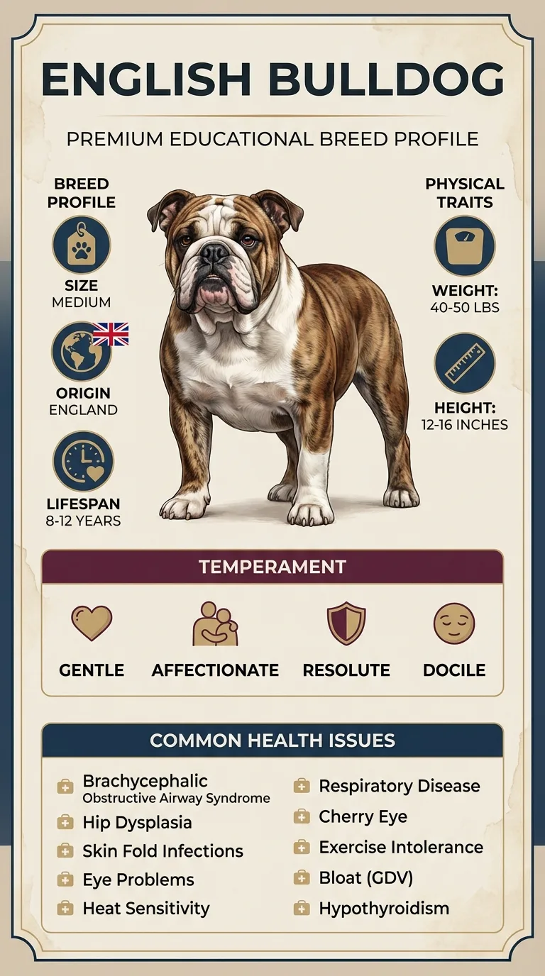 Bulldog (English) Arthritis: Causes and Management Strategies infographic