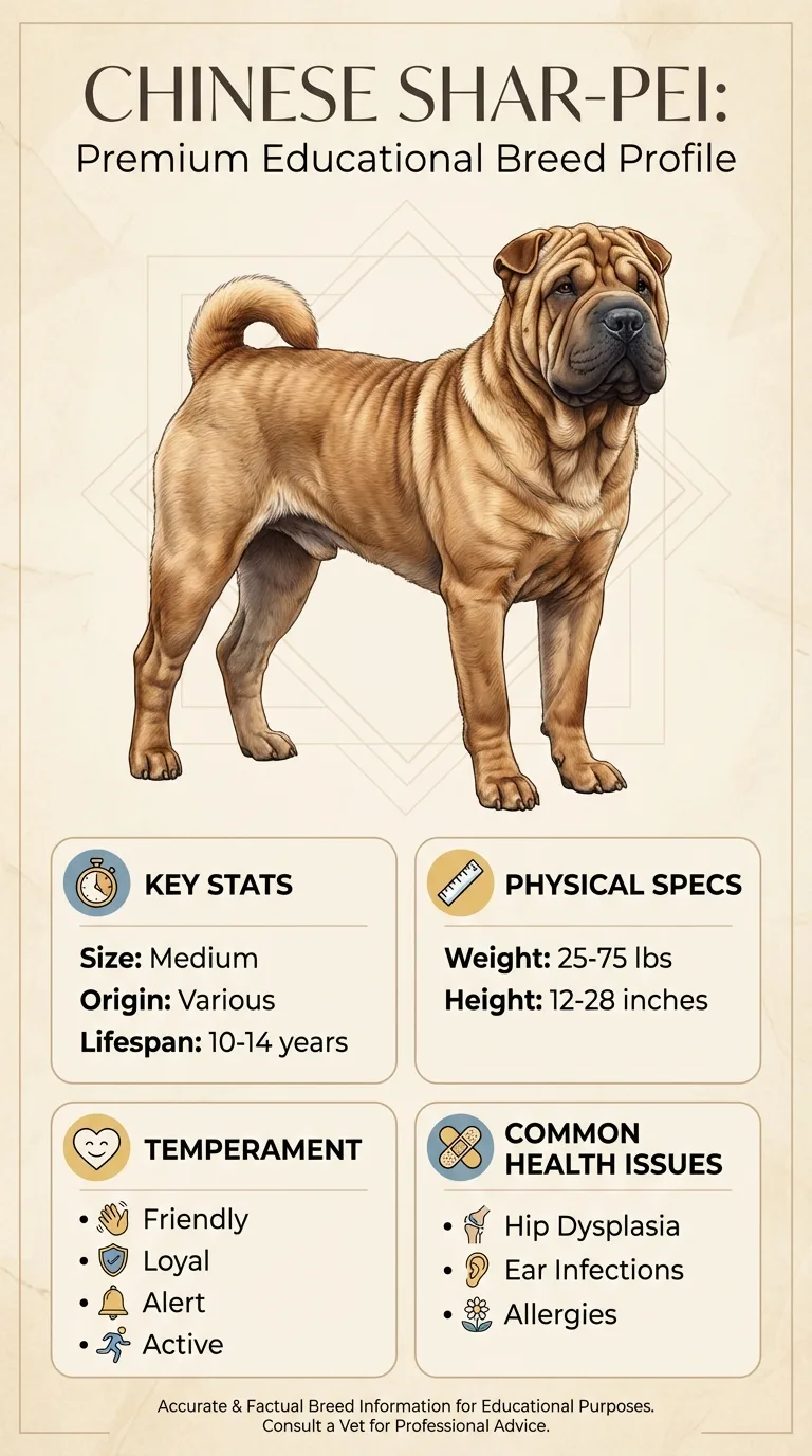 Chinese Shar-Pei Most Common Genetic Disorders: What to Know infographic