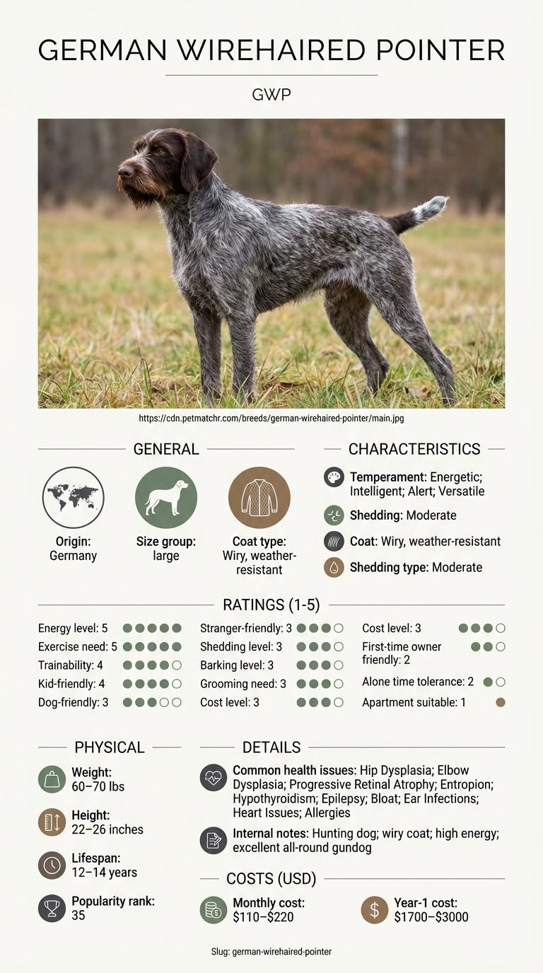 Understanding German Wirehaired Pointer Cost in Birmingham - Local Cost Context for German Wirehaired Pointer in Birmingham