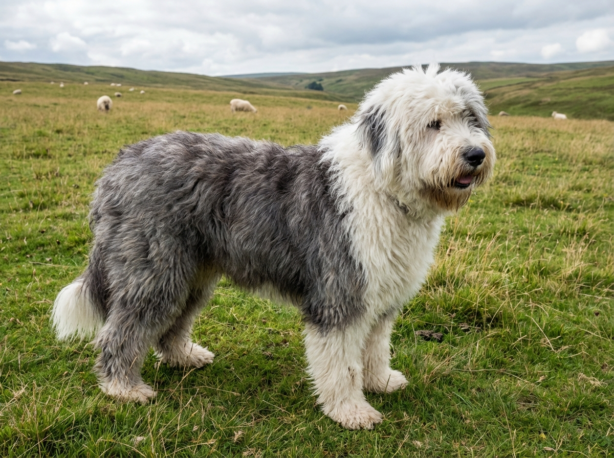Old English Sheepdog Dog Breed: Traits and Care - Apartment vs House Living for Old English Sheepdogs