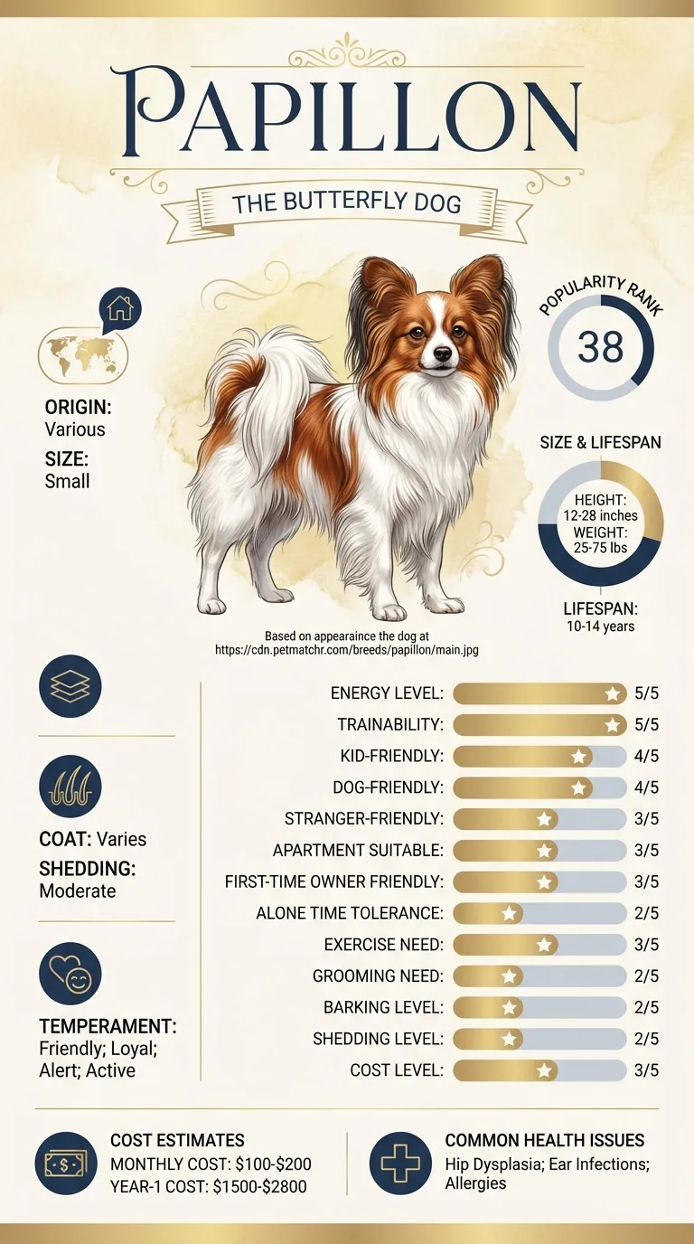papillon infographic