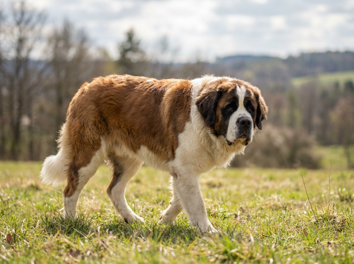 Saint Bernard Dog Breed: A Comprehensive Guide - Why a Yard is Preferred for a Saint Bernard