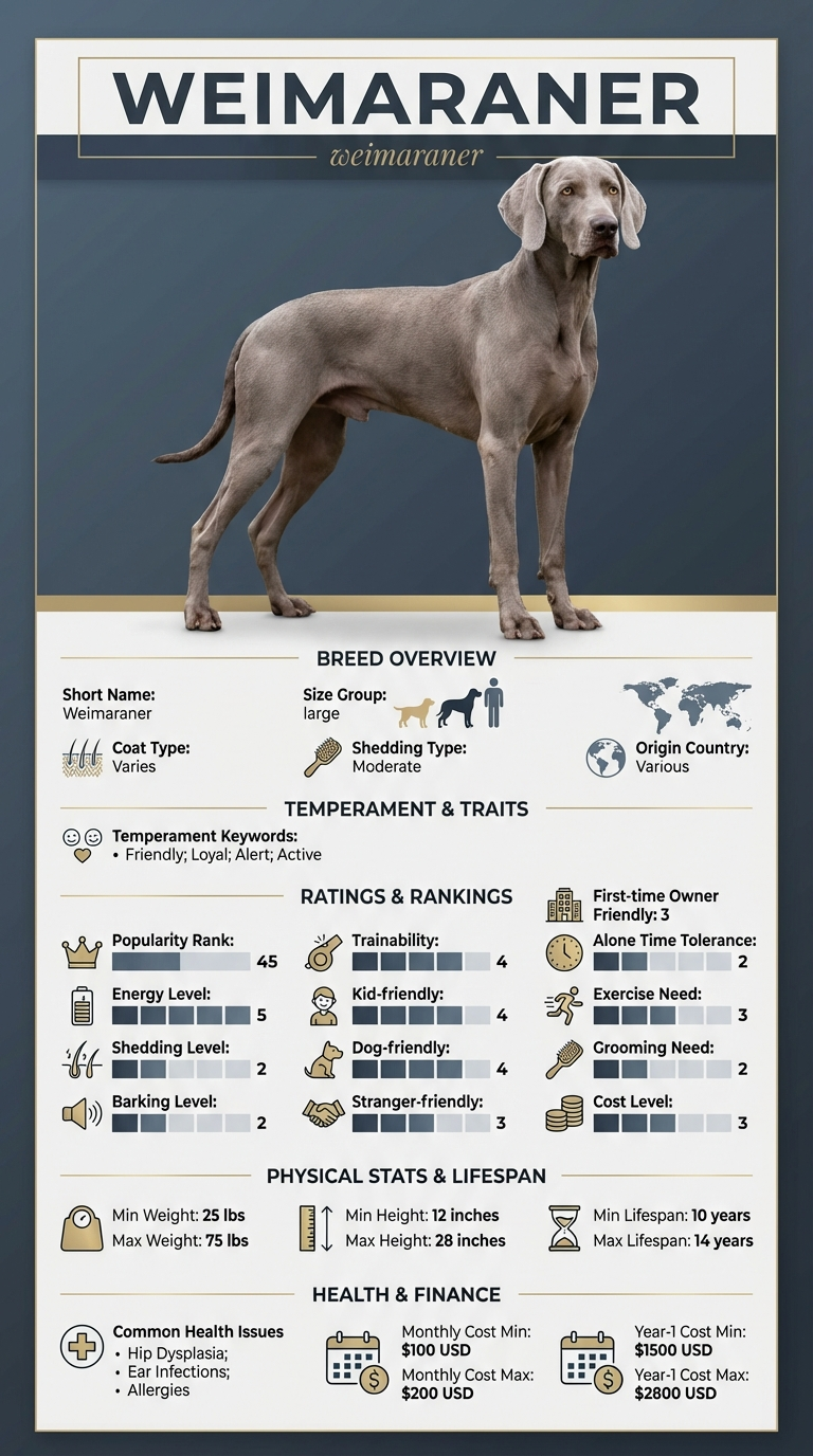 Vizsla vs Weimaraner: Choosing the Right Dog for Your Family - Photo 8